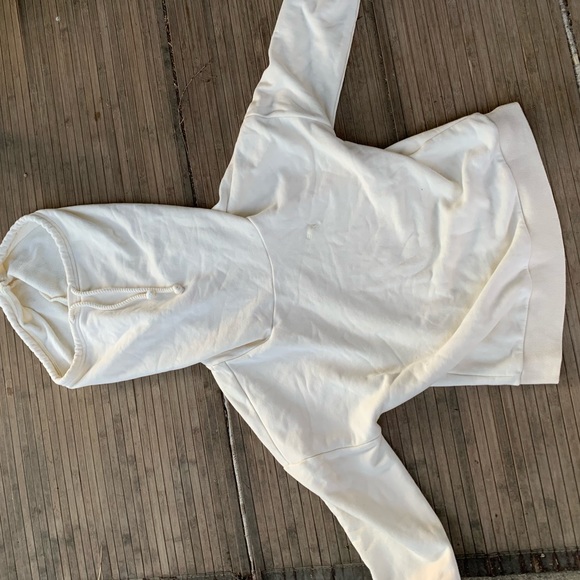 Unique white PUMA hoodie - Picture 3 of 4